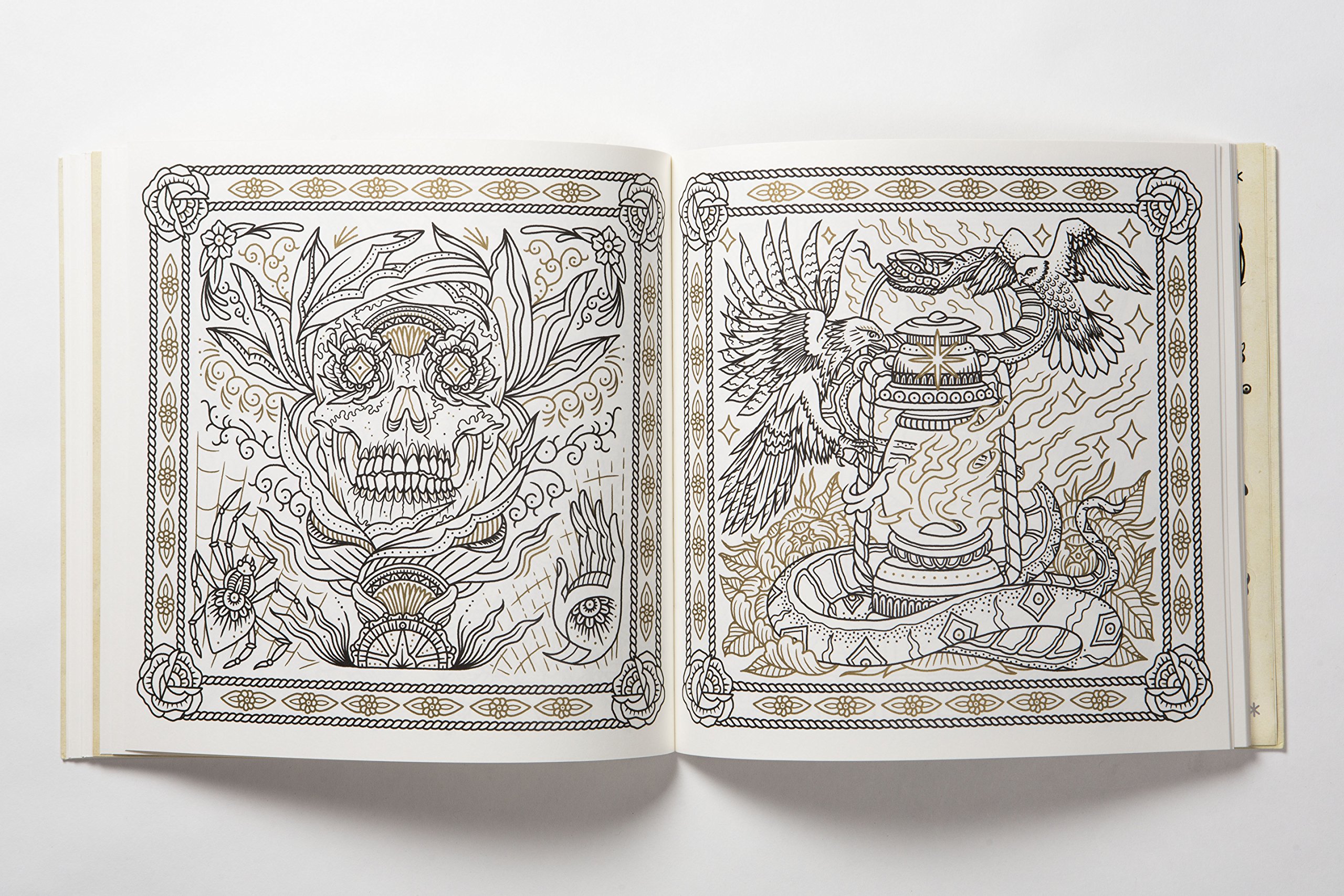 THE TATTOO FLASH COLORING BOOK - Imagen 6