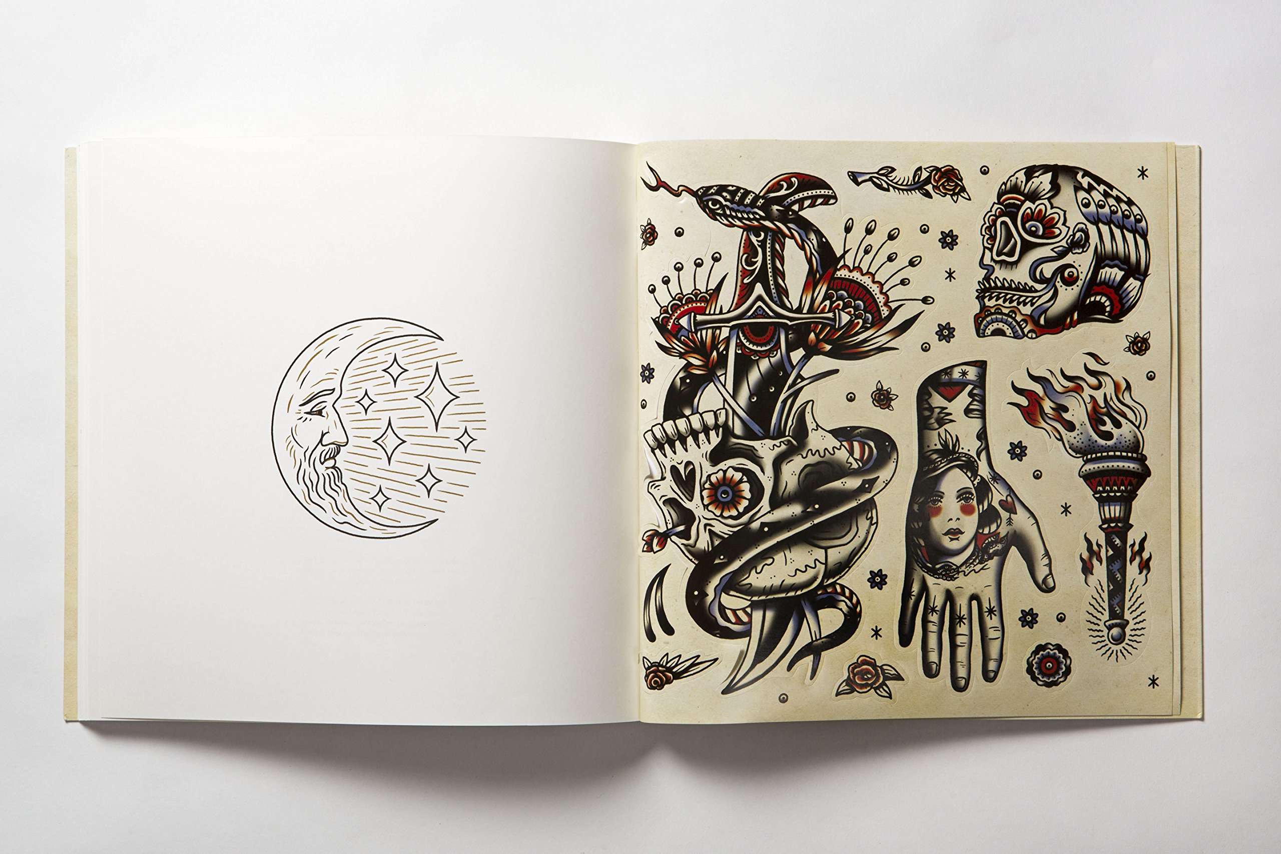 THE TATTOO FLASH COLORING BOOK - Imagen 7