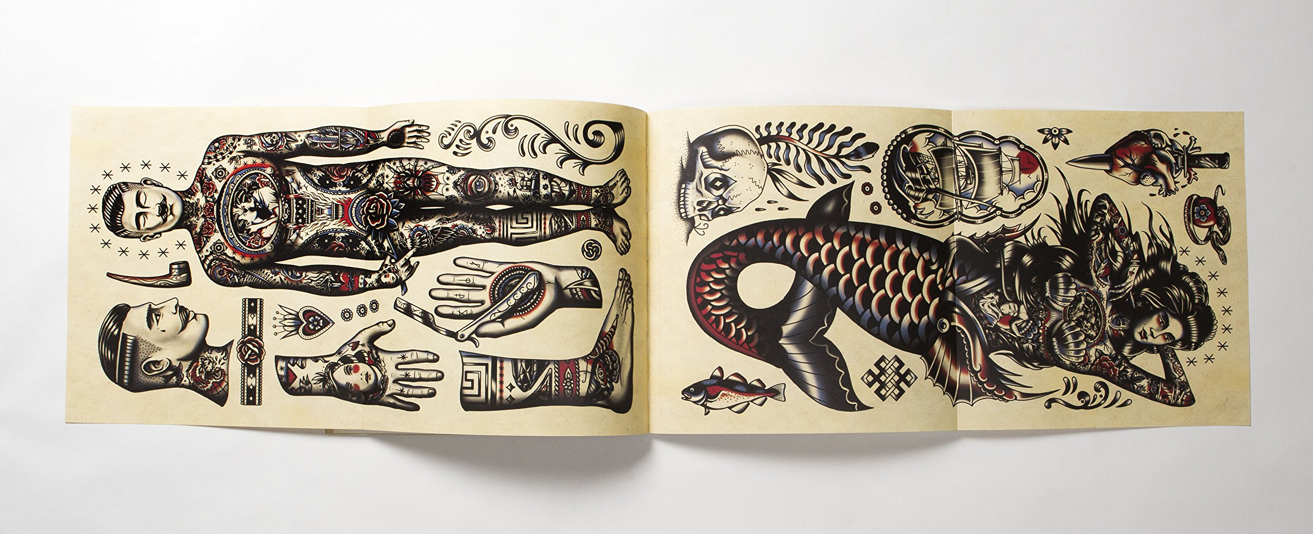 THE TATTOO FLASH COLORING BOOK - Imagen 8