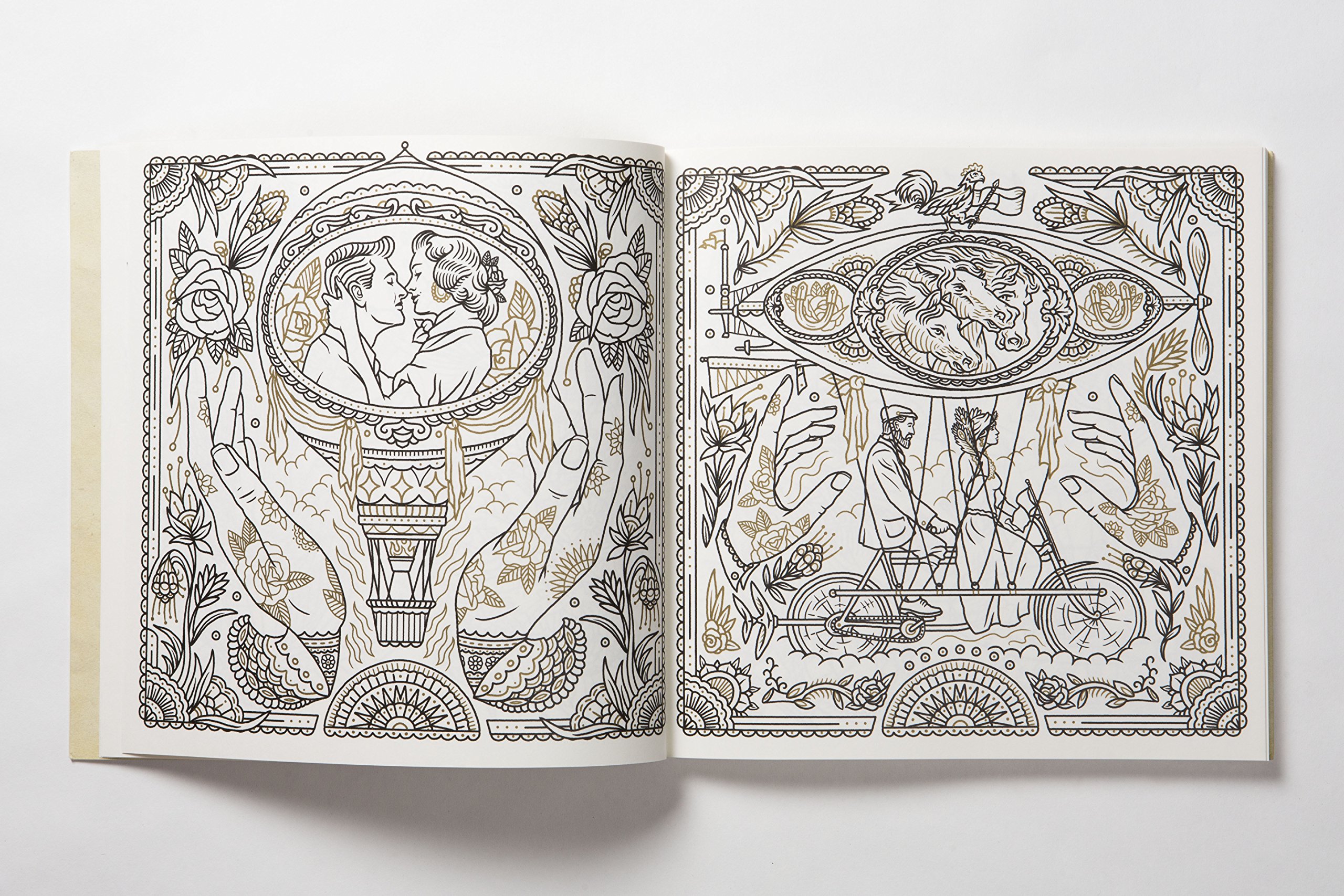 THE TATTOO FLASH COLORING BOOK - Imagen 3