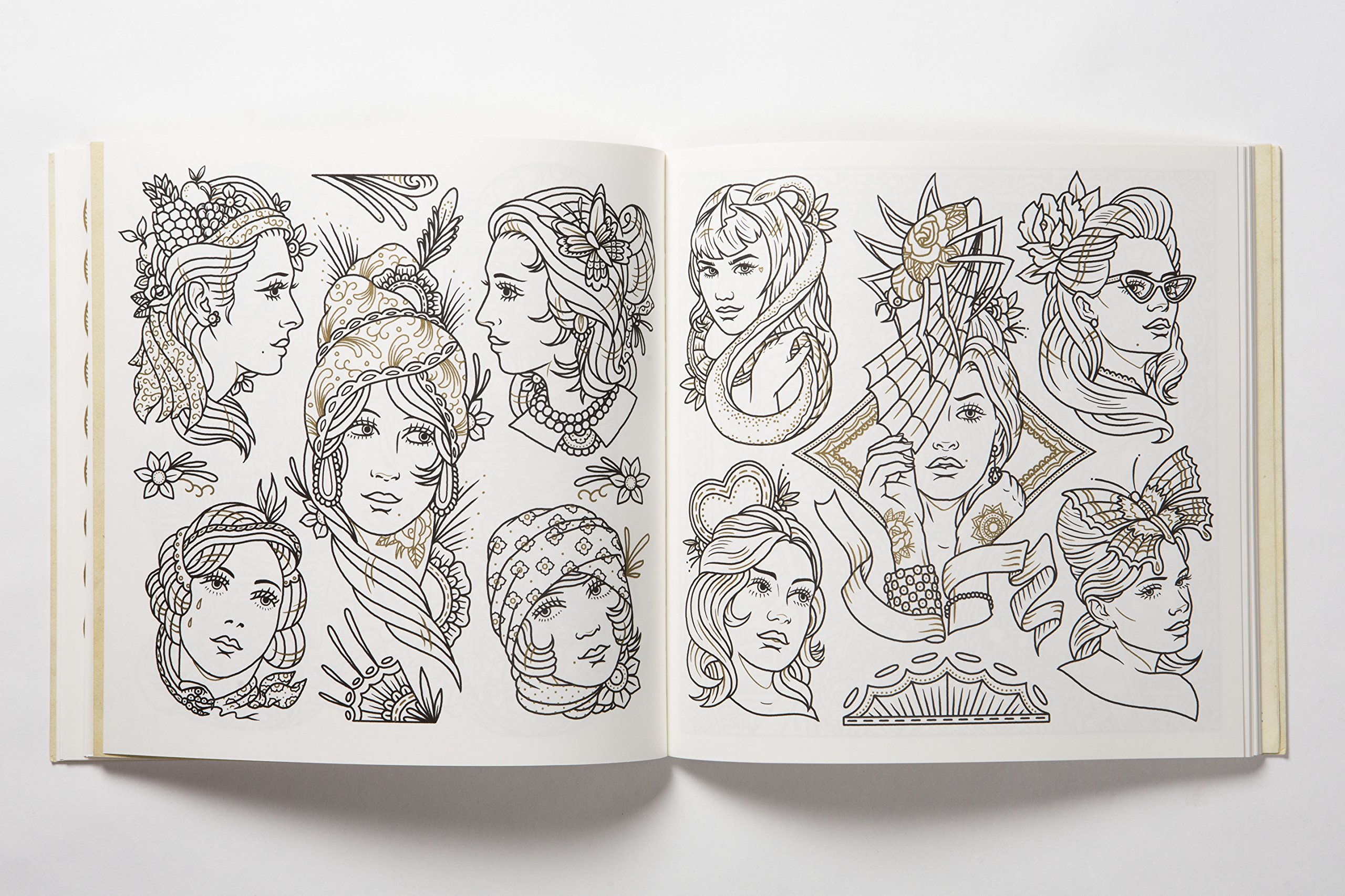 THE TATTOO FLASH COLORING BOOK - Imagen 5