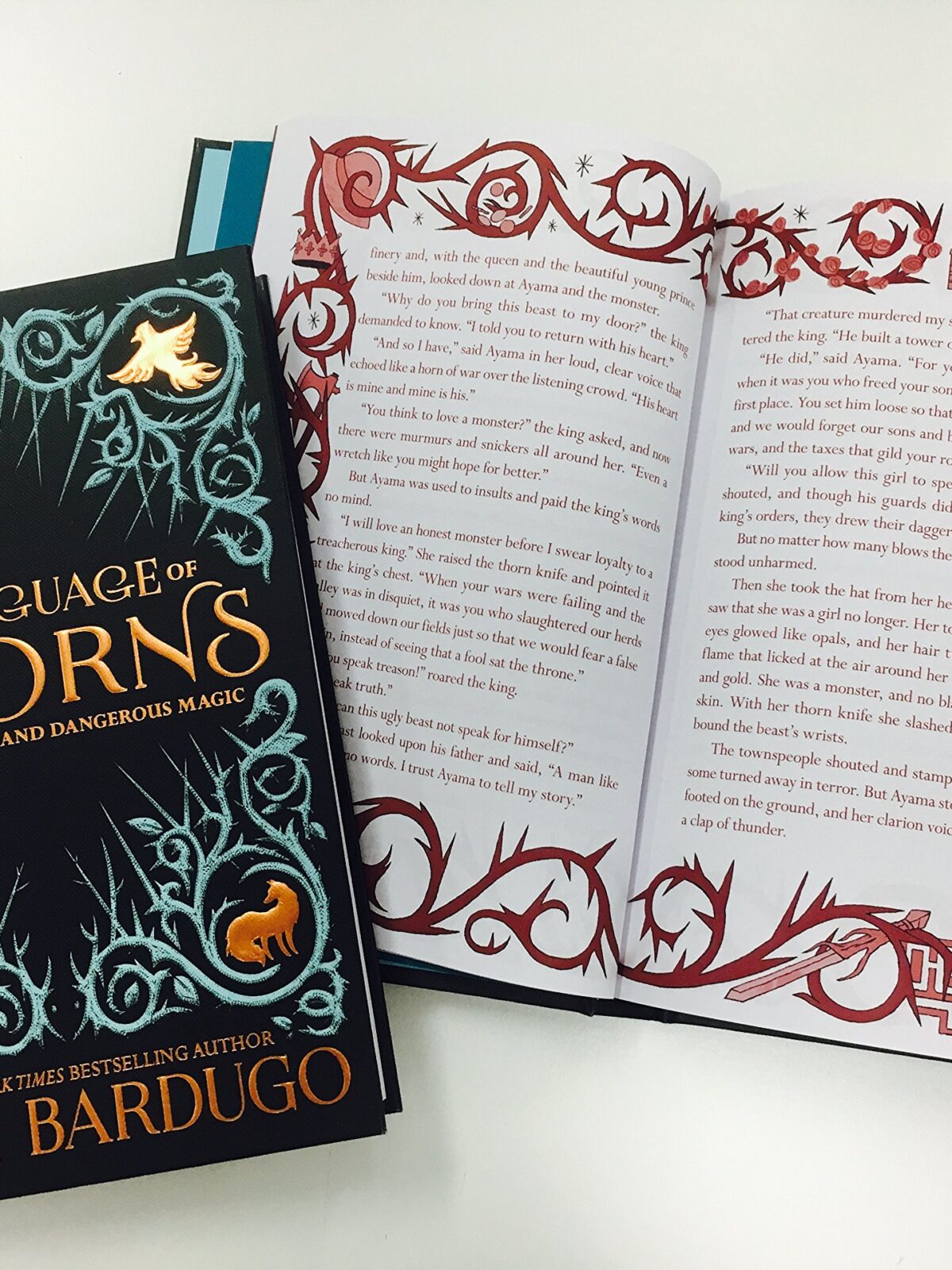 Alternative view of Language of Thorns