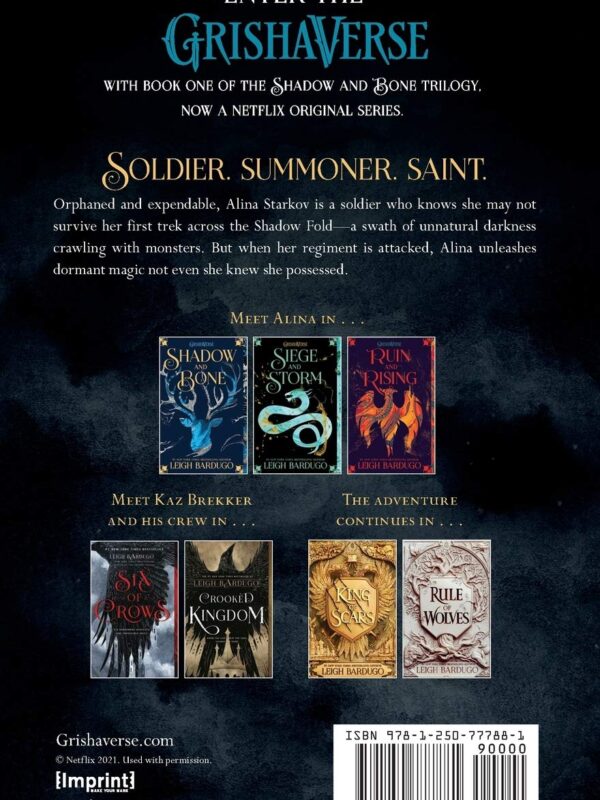 Alternative view of Shadow and Bone - Book 1 Netflix Cover