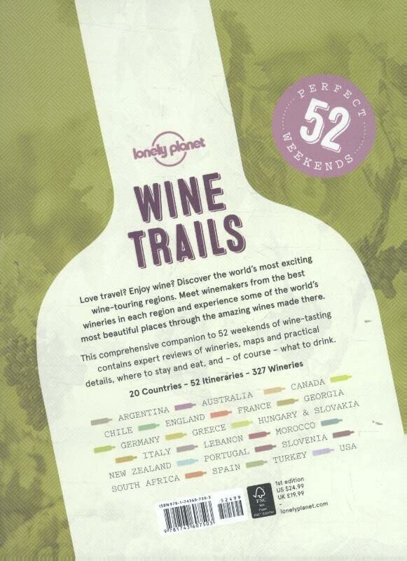 Alternative view of Lonely Planet Wine Trails