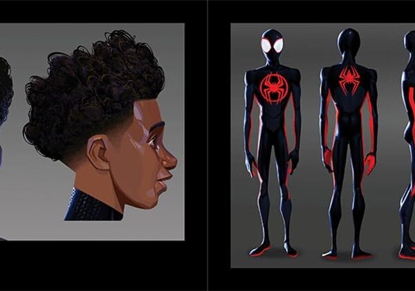 Alternative view of Spider-Man Across The Spider-Verse