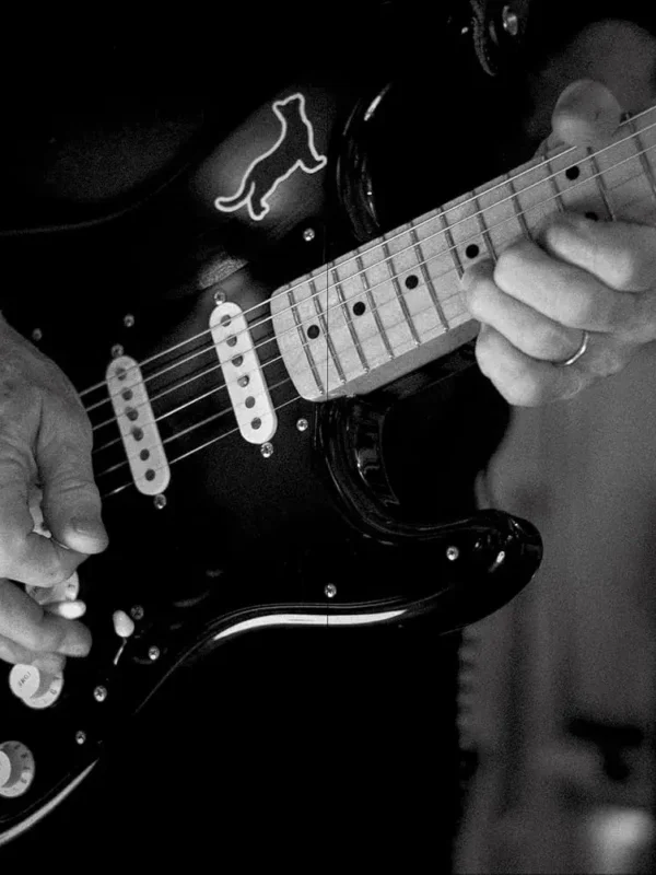 Alternative view of David Gilmour Luck and Strange Studio Live