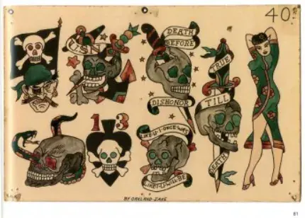 Alternative view of Skull Session - from the Lyle Tuttle Collection