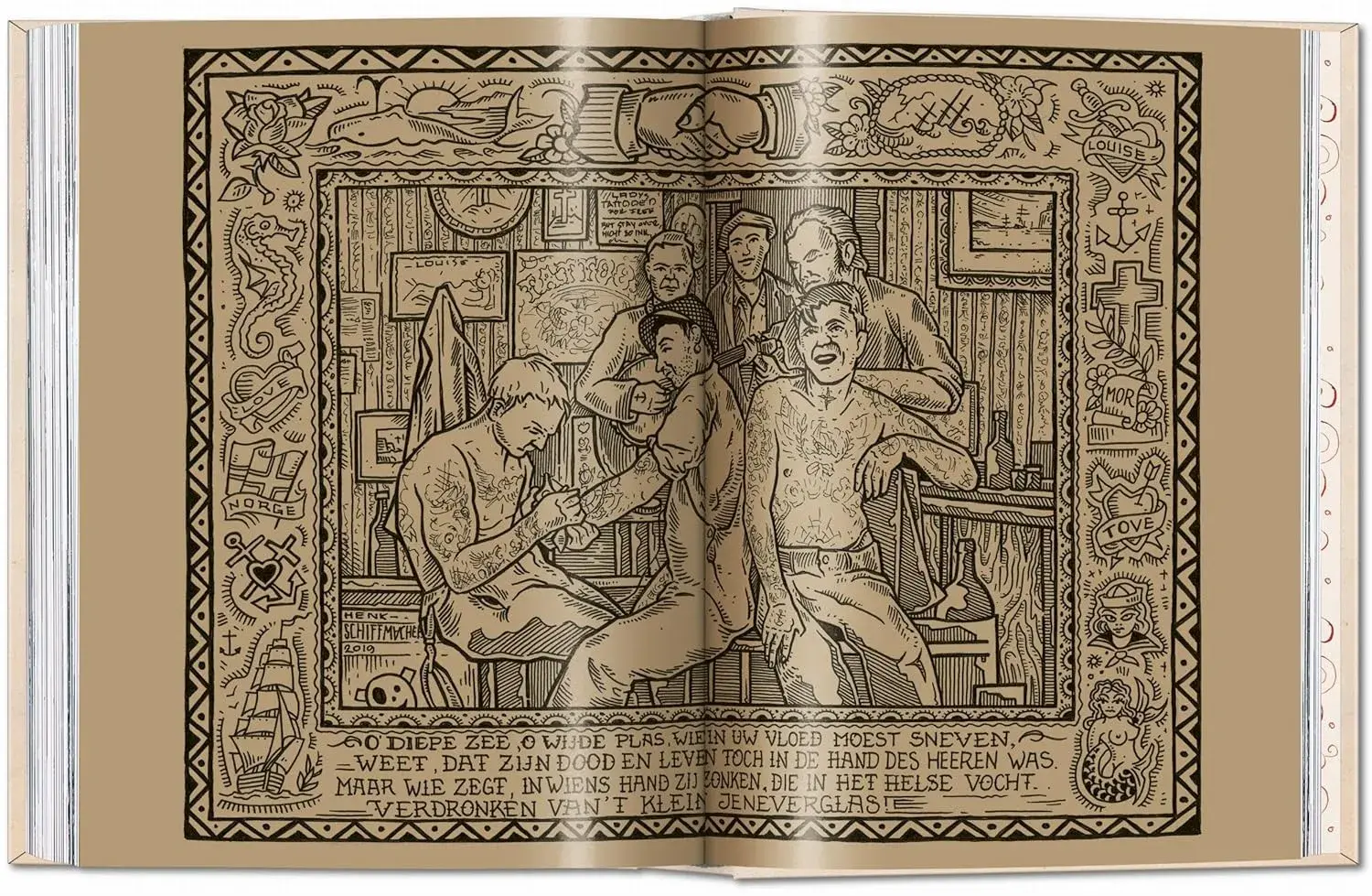 TATTOO 1730s -1970s Henk Schiffmacher’s Private Collection - Imagen 7