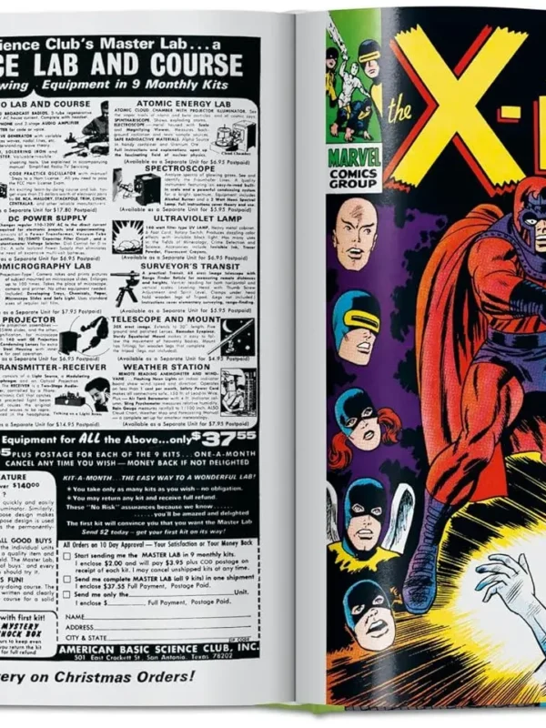 Alternative view of X-MEN 1963-1966 Taschen Bibliotheca Universalis