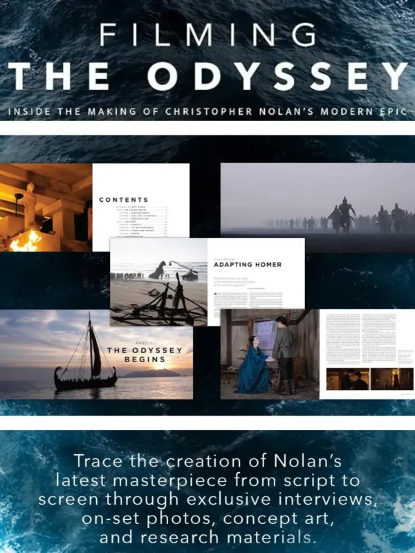 Alternative view of Filming The Odyssey