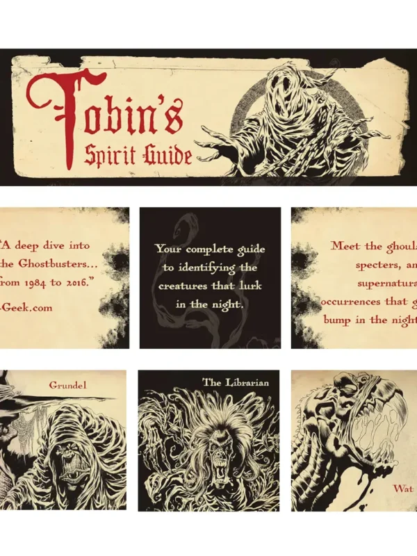 Alternative view of Tobin's Spirit Guide - Official Ghostbuster's Edition